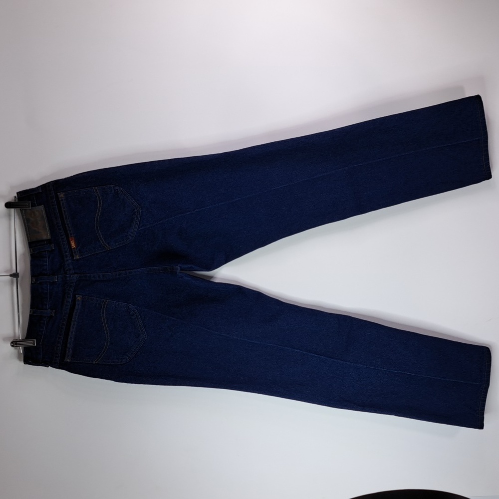 🇺🇲 Vintage Lee Straight Leg Blue Jeans Waist 30 Inseam 30.5 - Picture 7 of 17